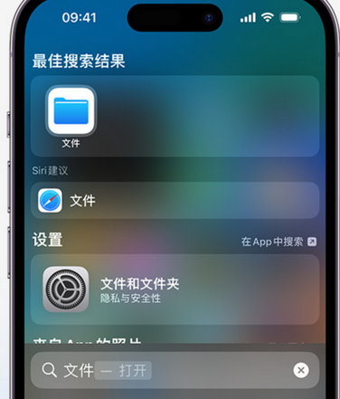 鹰手营子矿apple维修中心分享iPhone文件应用中存储和找到下载文件 